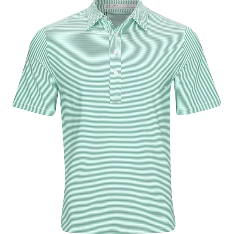 Performance Sport Range Polo|Hobby Stripe/Green|Small|Medium|X-Large