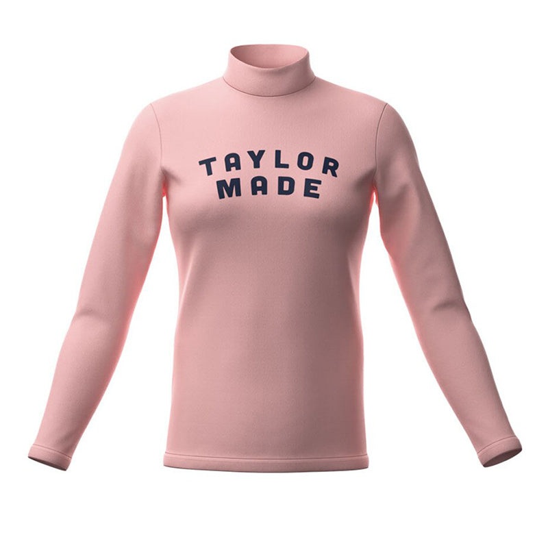 TAYLORMADE Round Logo Women’s Long Sleeve Shirt (Pink)
