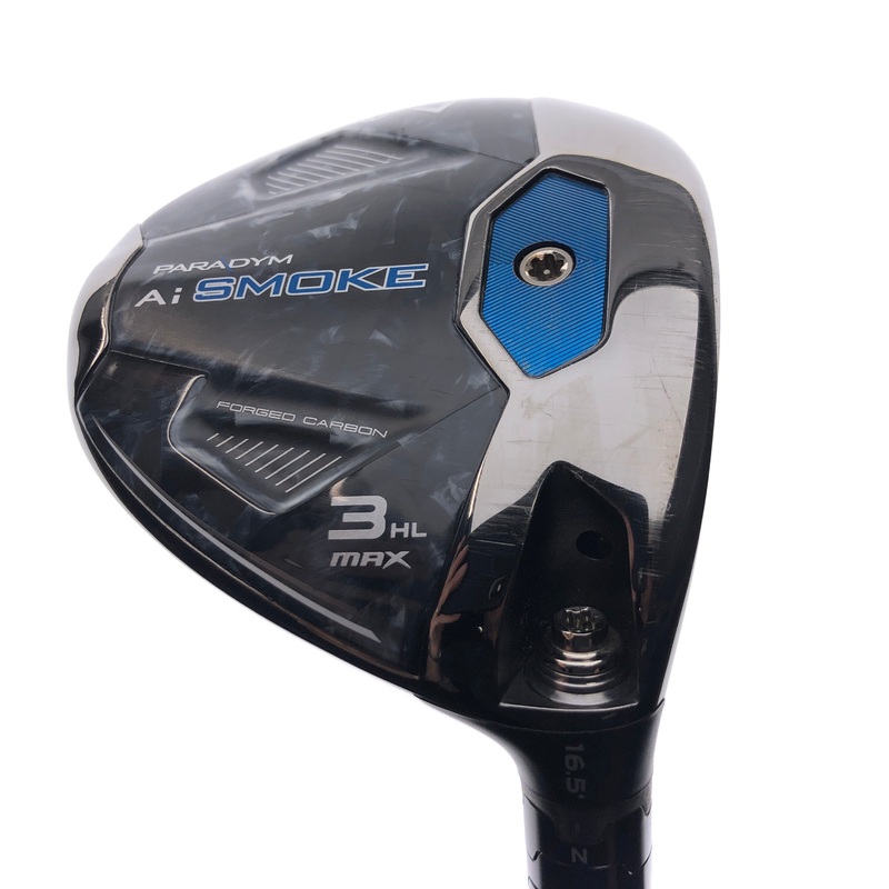Used Callaway Paradym Ai Smoke MAX 3  HL Fairway Wood / 16.5 Degrees / A Flex