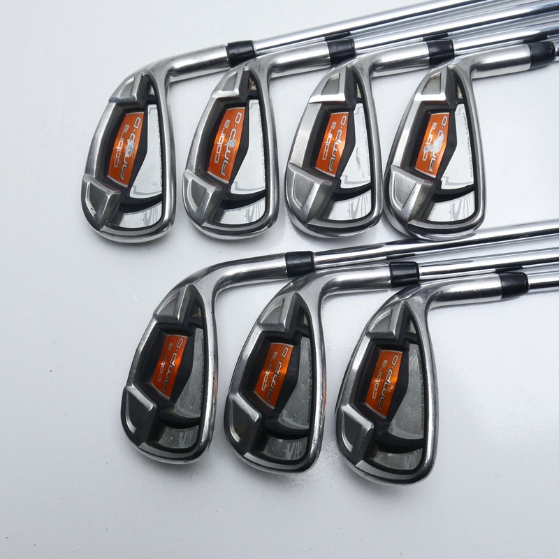 Used Cobra AMP-D Iron Set / 4 – PW / Regular Flex