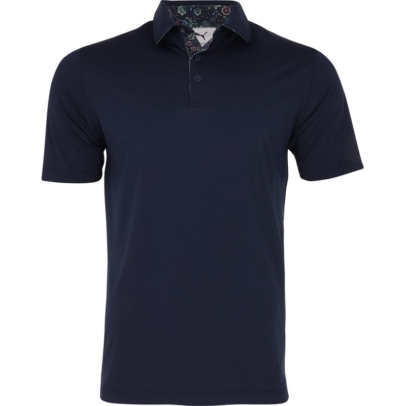 x Liberty Solid Golf Polo|Navy Blazer/Green Fog|XX-Large