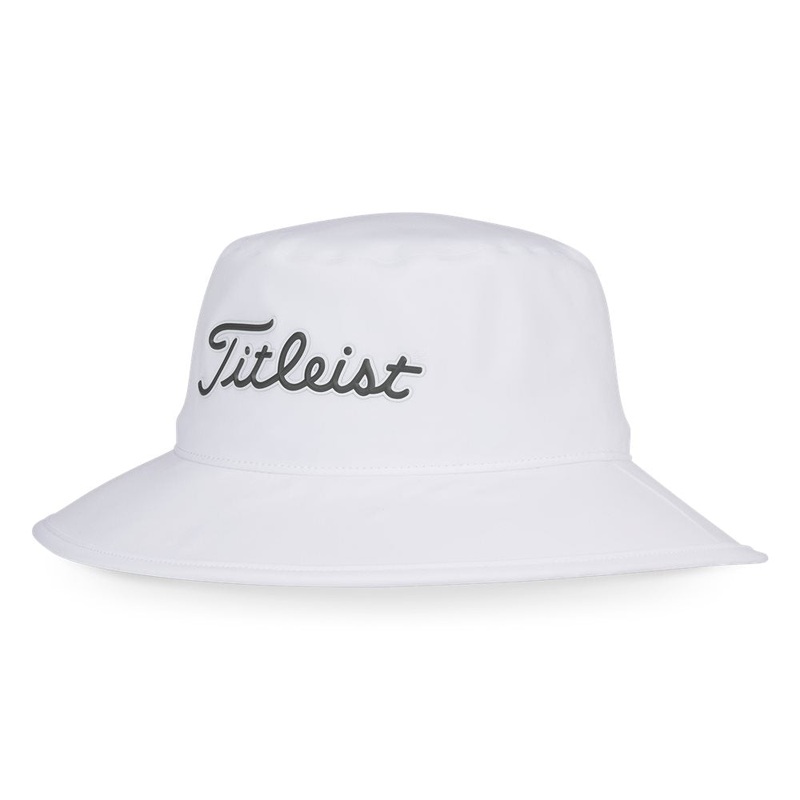 Players StaDry Bucket Hat|White/Charcoal|Black/Charcoal|One Size Fits Most