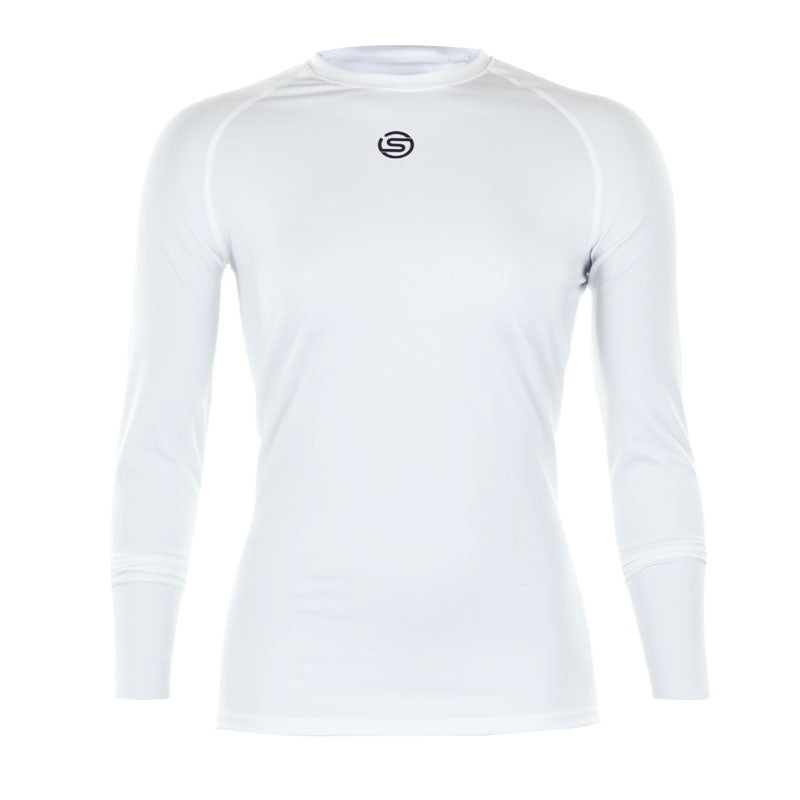 SKINS Series-1 Compression Women’s Inner Long Sleeve Shirt (White)