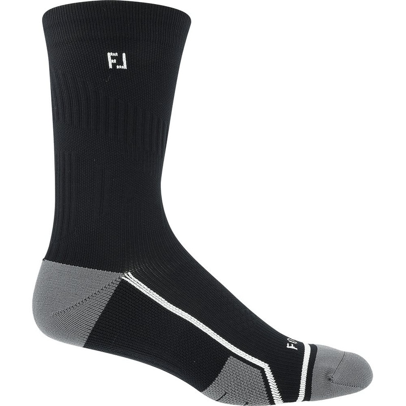 Tech D.R.Y. Crew Socks|Black|Green|Men’s 7-12