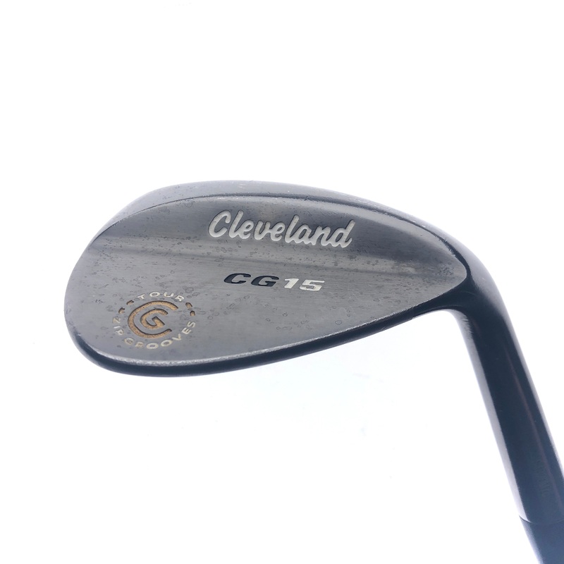 Used Cleveland CG15 Black Pearl Lob Wedge / 62.0 Degrees / Wedge Flex