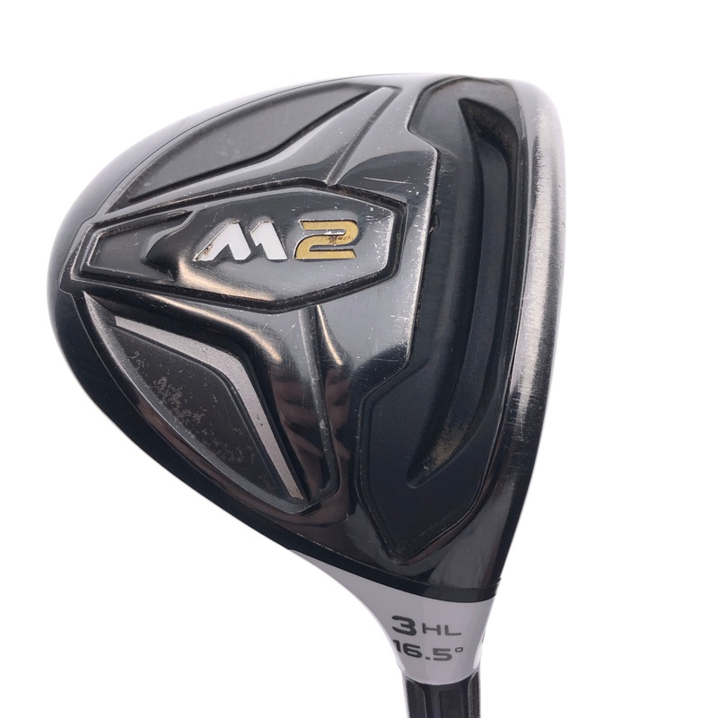 Used TaylorMade M2 2016 3  HL Fairway Wood / 16.5 Degrees / Regular Flex