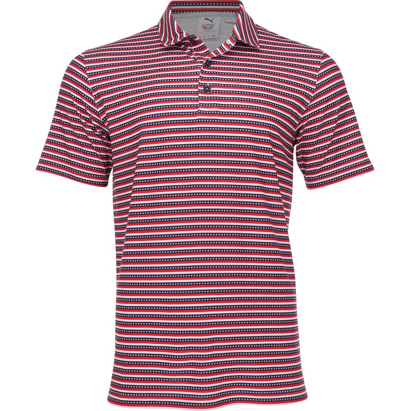 Volition Free Stripe Polo|Bright White/Ski Patrol|Large