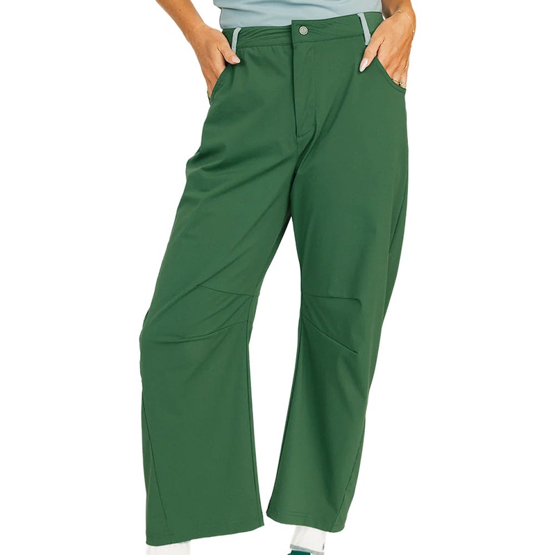 Women’s Bennet Barrel Pants|Green|Angora|X-Small|Small|Medium|Large|X-Large|XX-Large