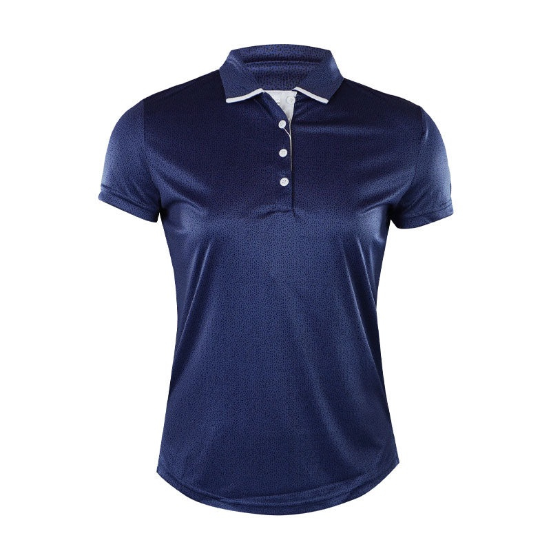 FOOTJOY Dot Print Women’s Polo (Navy)