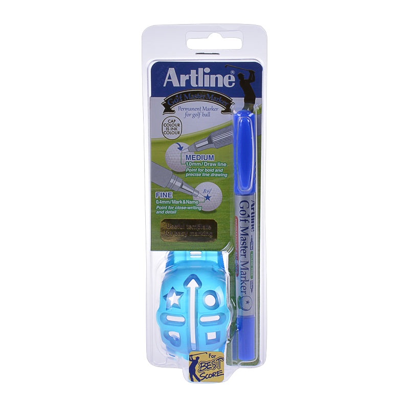 GENERAL ITEM Artline Golf Master Line Marker (Blue)