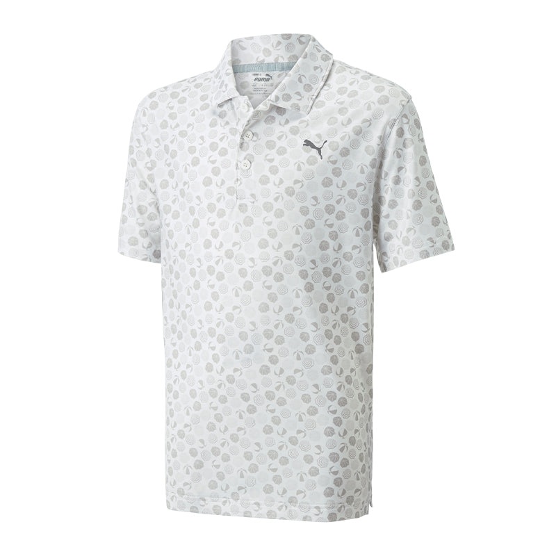 PUMA MATTR Beach Junior Polo (Bright White)