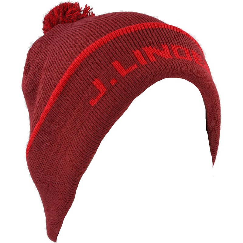 Stripe Beanie Hat|Cabernet|Forest Green|One Size Fits Most