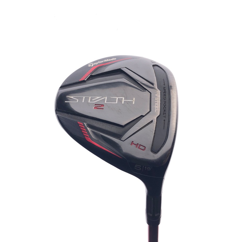 Used TaylorMade Stealth 2 HD 5 Fairway Wood / 19 Degrees / A Flex