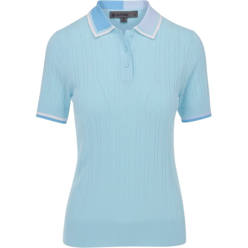 Women’s Cotton Blend Ribbed Short Sleeve Sweater