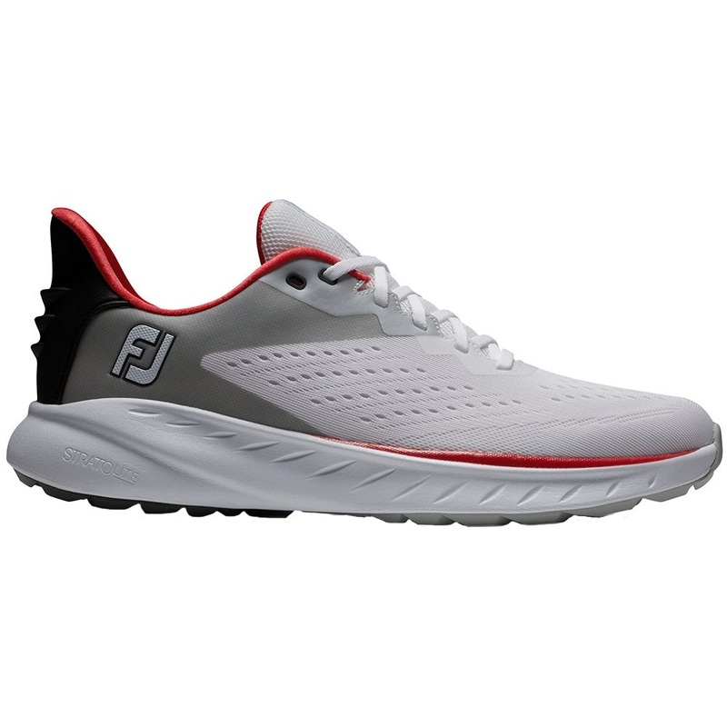 Flex XP Spikeless Golf Shoes|White/Black/Red|Navy/Blue/White|Black/Black/Red|White/Black/Lime|Gray/White/Black|Gray/Navy/Red|7|7.5|8|9|9.5|10.5|11|15|8.5|10|11.5|12|13