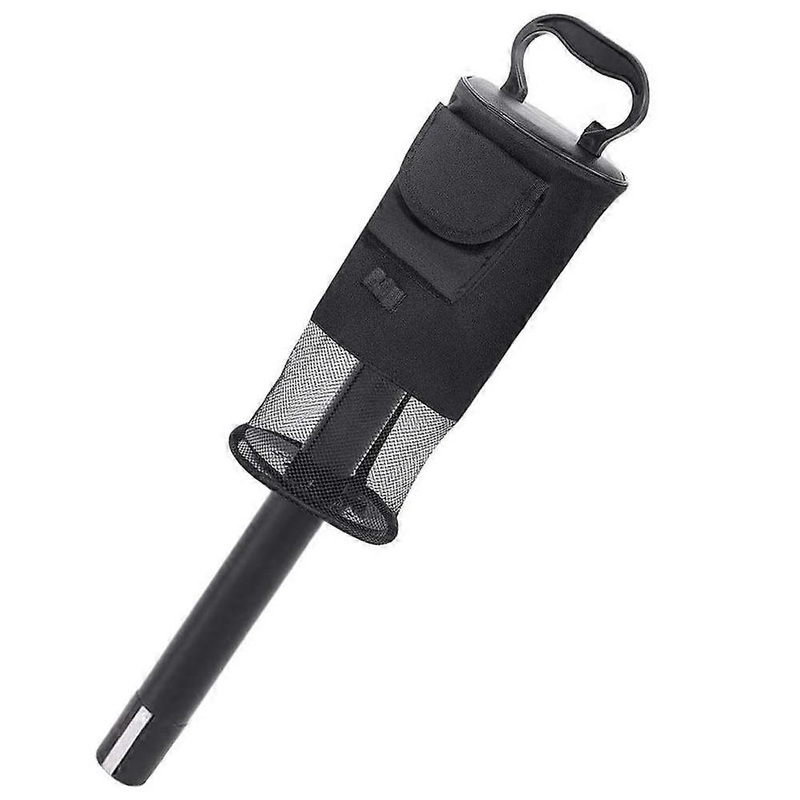 Golf Ball Collector, Golf Ball Shag Bag Holds About 75 Balls Golf Ball Detachable Retrievers Tube with Storage Bag Golf Ball Picker Scooping Device