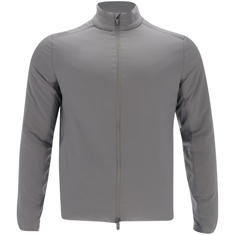 Jersey-Paneled Stretch Jacket|Peak Gray|Small|Medium|Large|X-Large|XX-Large