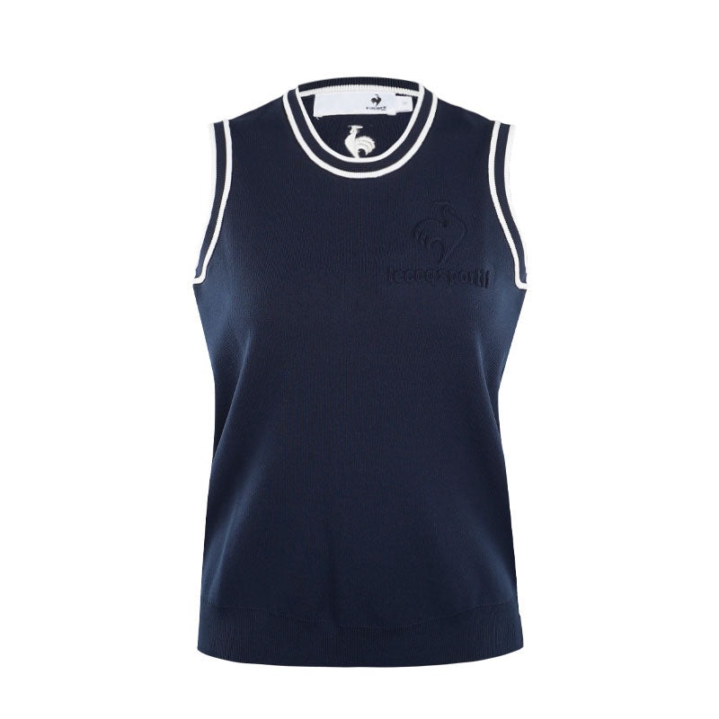 LE COQ SPORTIF GOLF New Basic Women’s Sleeveless Vest (Navy)