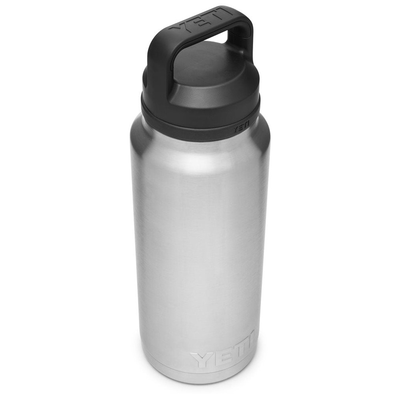 Rambler 36 oz Water Bottle|Stainless|Big Wave/Blue|Black