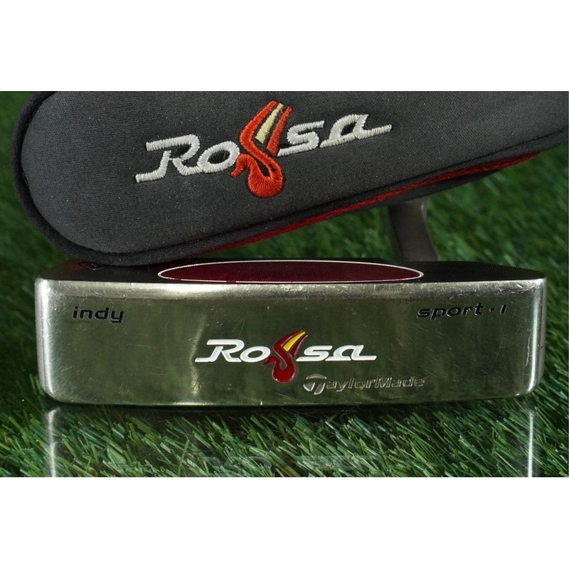 TAYLORMADE ROSSA INDY SPORT1 34 PUTTER + ALL ORIGINAL & RARE OEM HEADCOVER!!