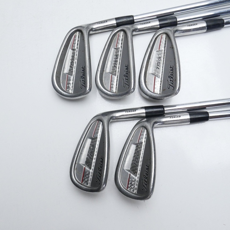 Used Titleist 775.CB Iron Set / 6 – PW / Regular Flex