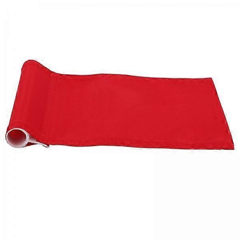 9-10pack Flag, 9.65 L X 5.9 H, Putting Flags for Yard Red
