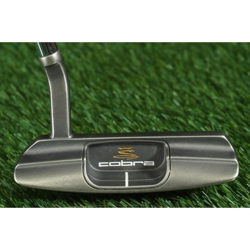 COBRA SYDNEY I 35 BLADE PUTTER ALL ORIGINAL, AUSSIE STEEL RH WITH COVER ~ WOW!