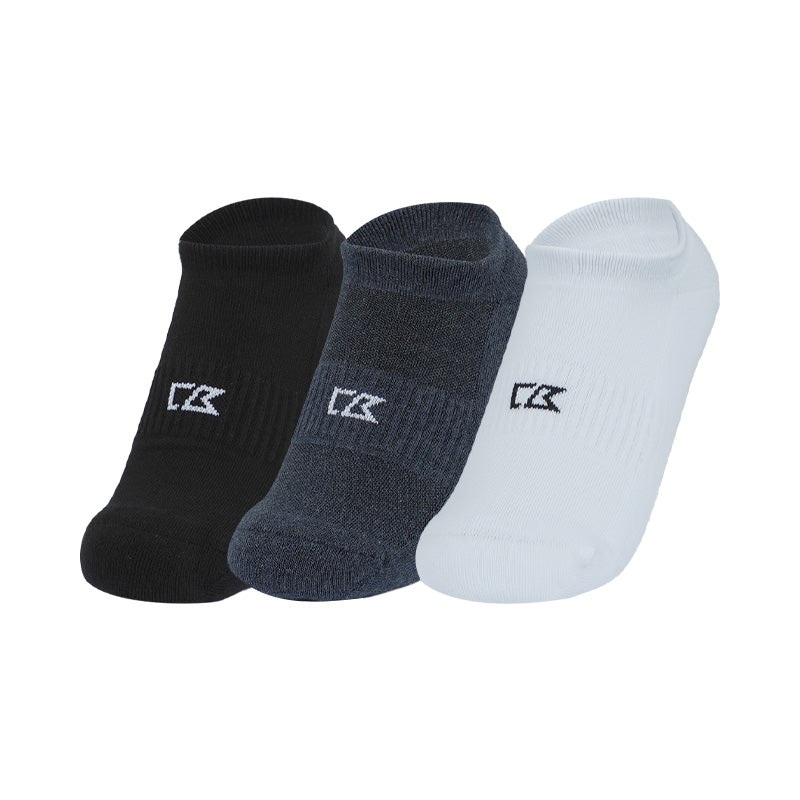 CUTTER & BUCK 3-Pack No Show Socks (Multi)