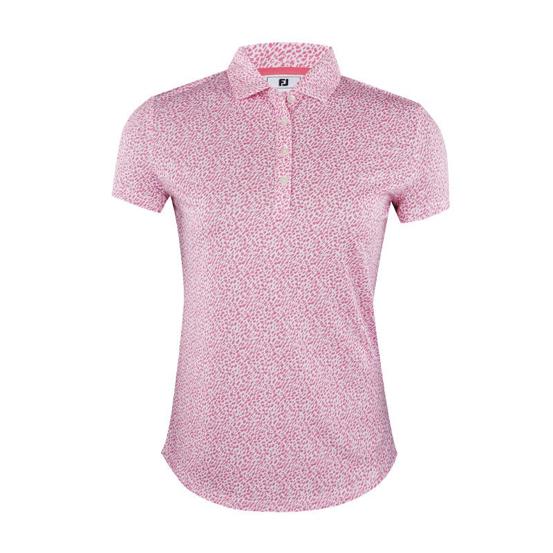 FOOTJOY Print Women’s Polo (Pink)