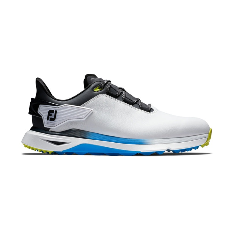 FOOTJOY Pros Carbon BOA Men’s Spikeless Shoes (White/Black/Mul)