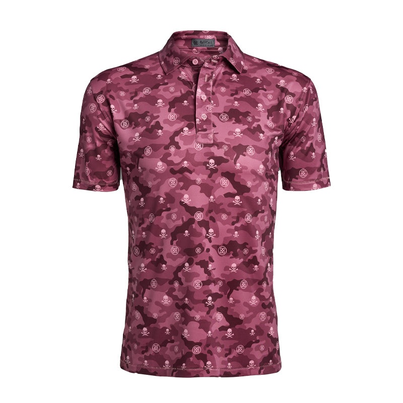GFORE Camo Printed Jersey Men’s Polo (Starburst Camo)