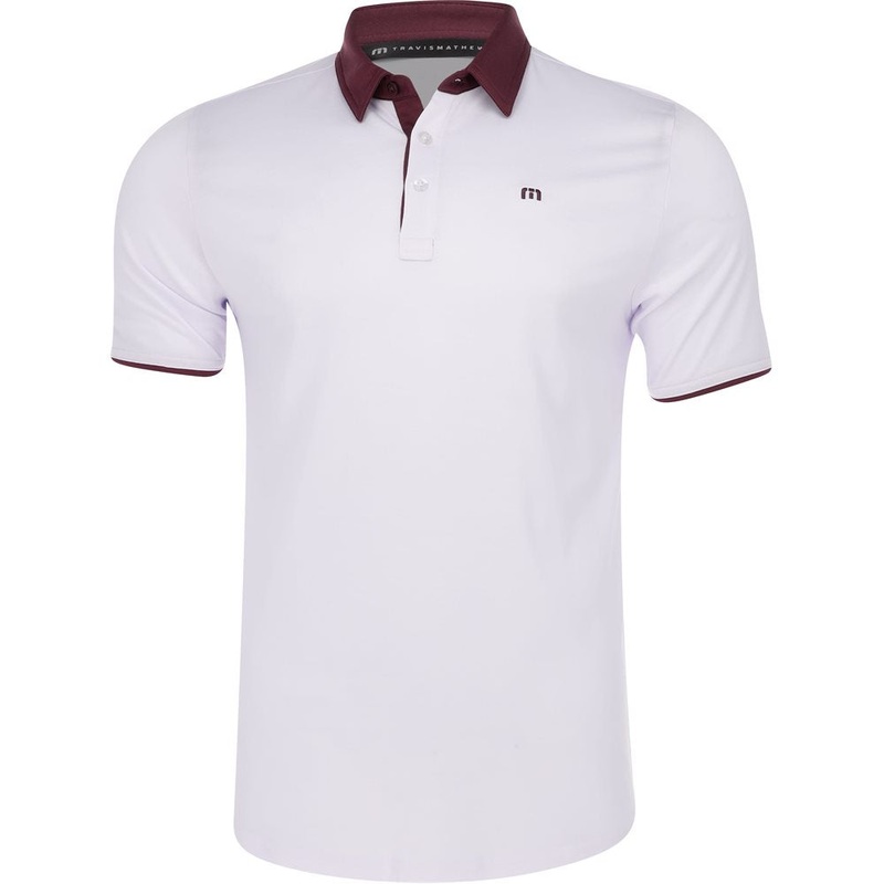 Home Game Polo|White|Heather Light Gray|Mauve Wine|Medium|Large|X-Large|XX-Large|Small