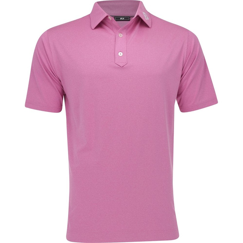 Solid Lisle Polo|Heather Pink|Sunset|Medium|Large|X-Large|XX-Large