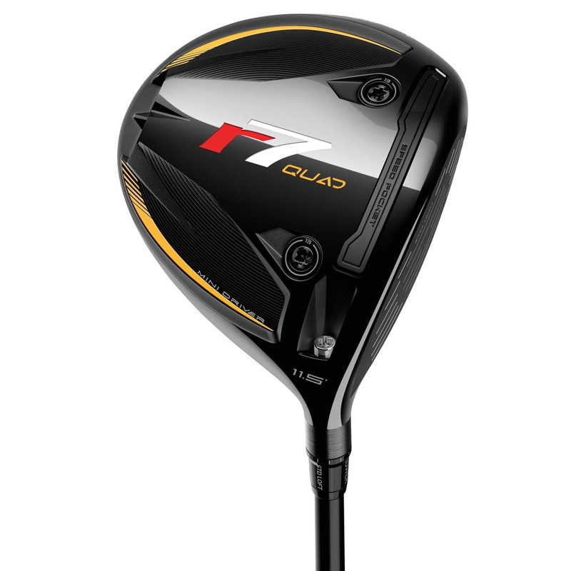 TaylorMade Mens R7 Quad Mini Driver