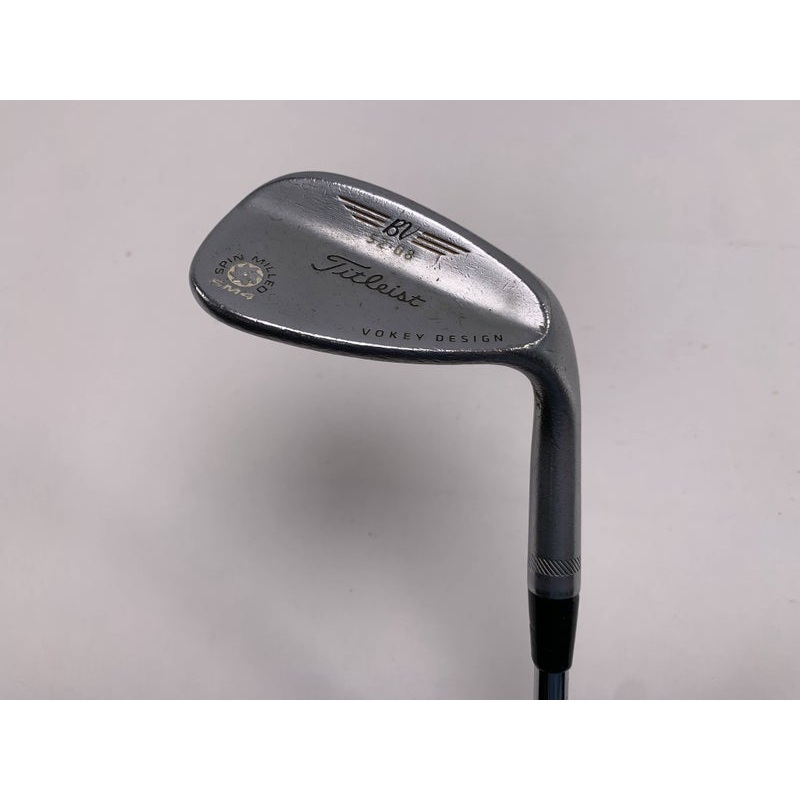 Titleist Vokey Spin Milled SM4 Chrome Gap Wedge GW 52* 8 Wedge Steel Mens RH