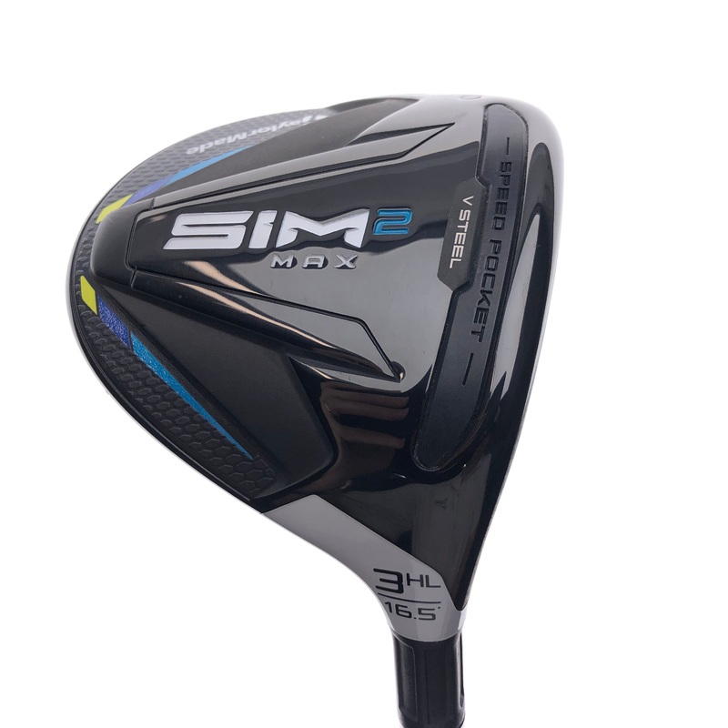 Used TaylorMade Sim2 Max 3  HL Fairway Wood / 16.5 Degrees / Ladies Flex