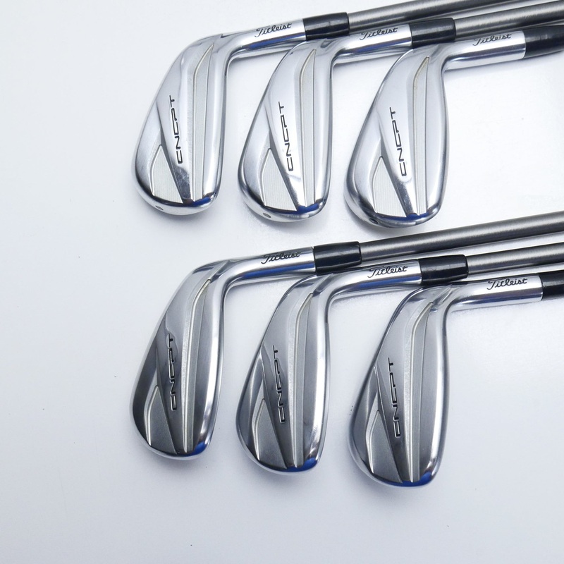 Used Titleist CNCPT CP-03 Iron Set / 6 – PW + 48 / Regular Flex