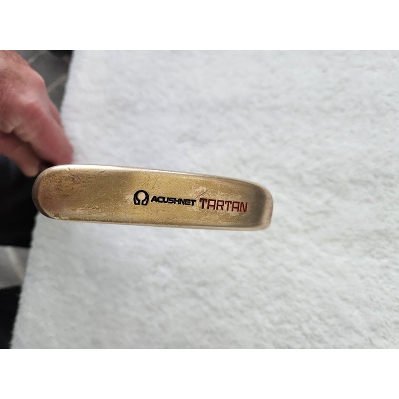 Acushnet Tartan Putter RH; Fluted Steel Shaft
