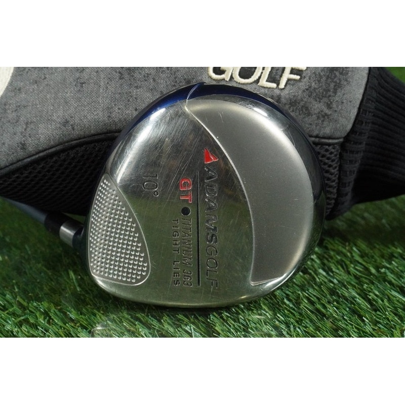 ADAMS GOLF GT TITANIUM 363 TIGHT LIES DRIVER GRAFALLOY SUPERSHAFT 10+ HEADCOVER
