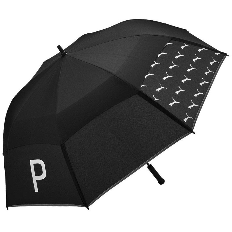 Double Canopy Umbrella|Puma Black/Bright White||N/A