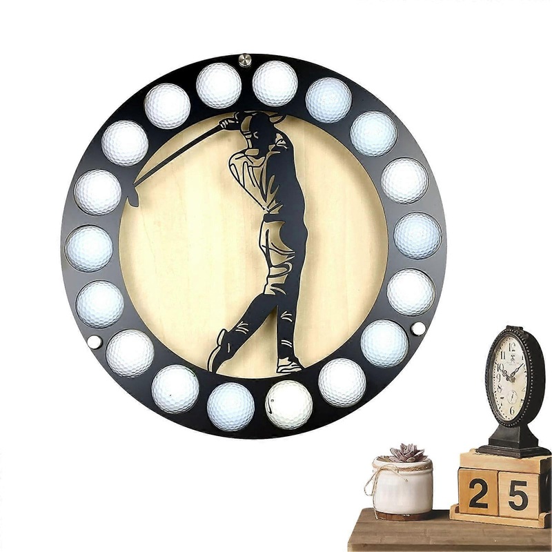 Golf Ball Collection Stand, Golf Ball Display Case, Gift for Golfers, Stylish Wall Decor