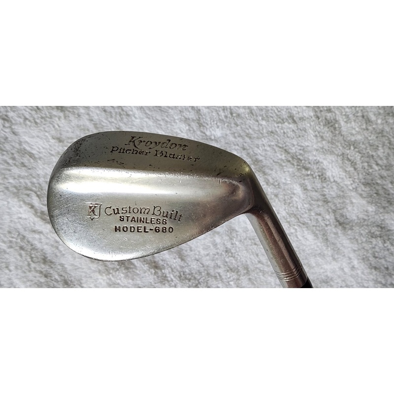 Kroydon Pitcher Blaster Custom Built Stainless Model-680 Wedge RH; Steel Shaft
