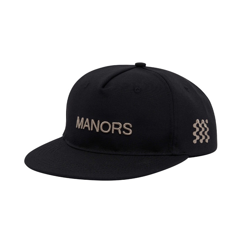 MANORS Retro Crown Men’s Cap (Black)