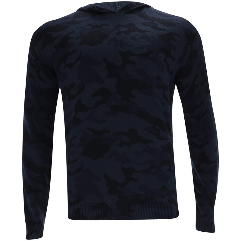 Neil Camo Hooded Sweater|Navy Camouflage Navy|Small|Medium|Large|X-Large|XX-Large