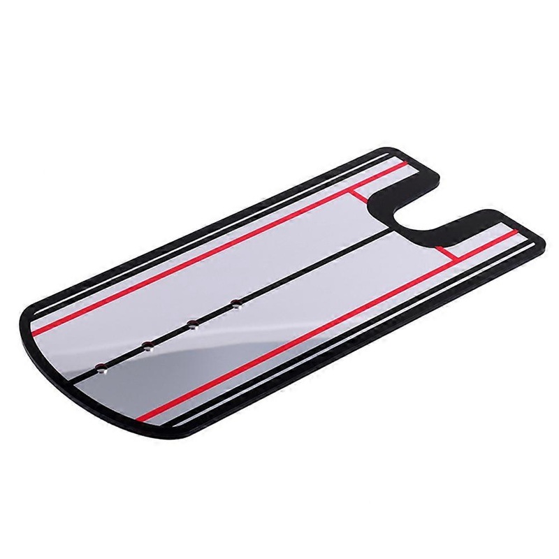 Posture Corrector Putter Practice Glasses Golf Practice Supplies Home Leisure Activity Red 31 x 14.5cm 1Pack
