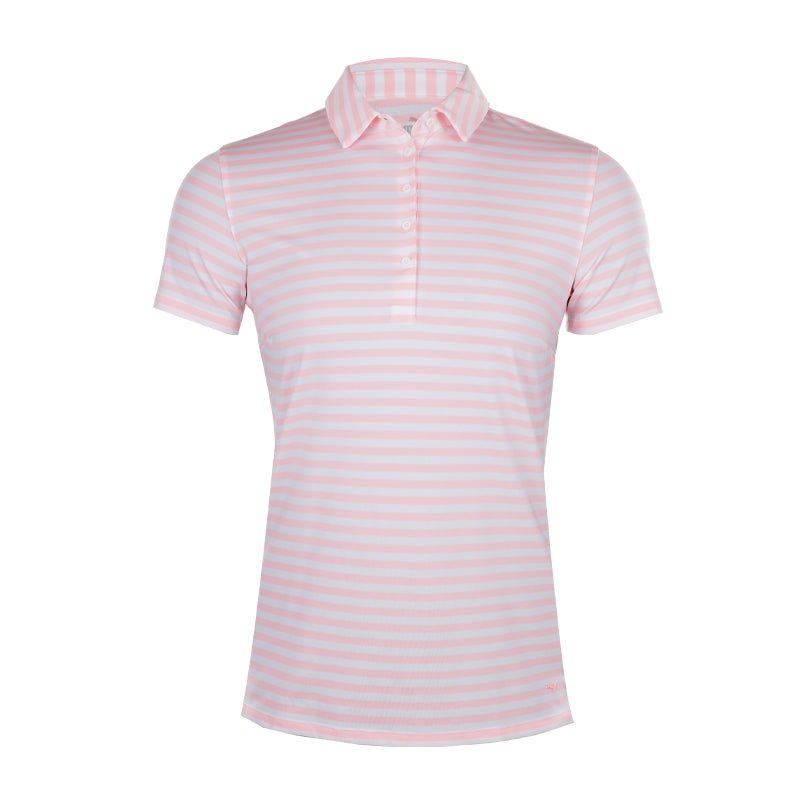 PUMA MATTR Somer Stripes Women’s Polo (Koral Ice)