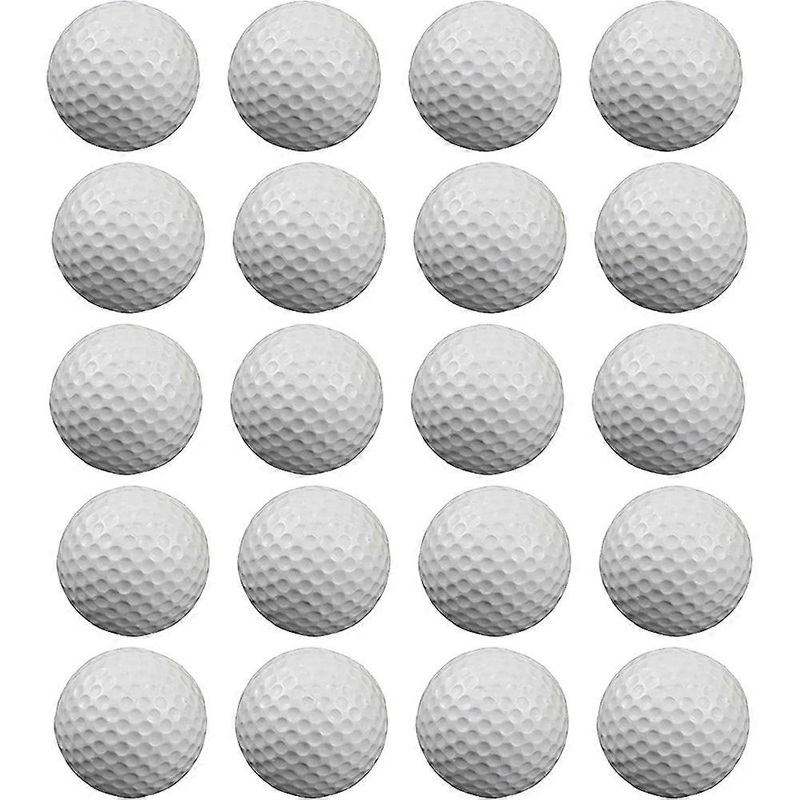 20 Pcs Air Golf Practice Balls,Foam Ball,Golf Training Indoor and Outdoor, for Backyard Hitting Mat