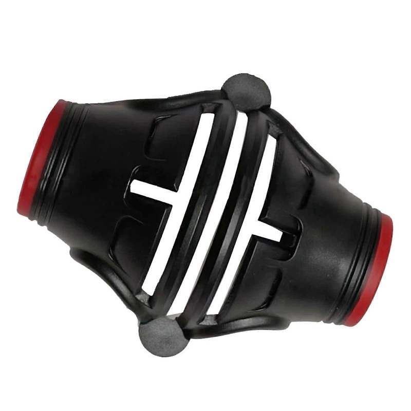 360 Degree 180 Degree Combined Golf Ball Marker  Precision Golf Ball Marker Liner Drawing Alignment Tool Black Red Ref: 1183