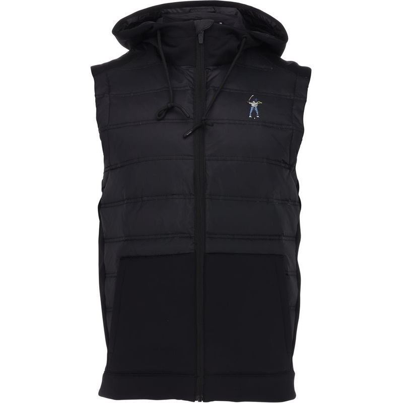 Hooded Puffer Vest|Black|X-Large|XX-Large
