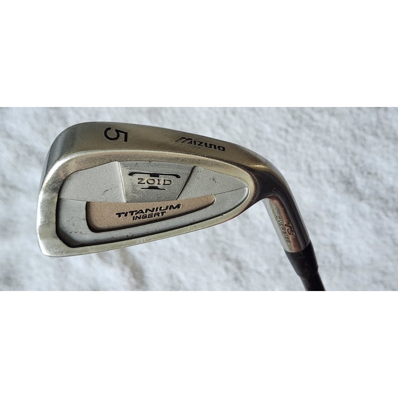 Men’s Mizuno T-Zoid Titanium Insert 5 Iron RH; Graphite Shaft